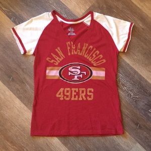 San Francisco 49ers V-neck t-shirt
